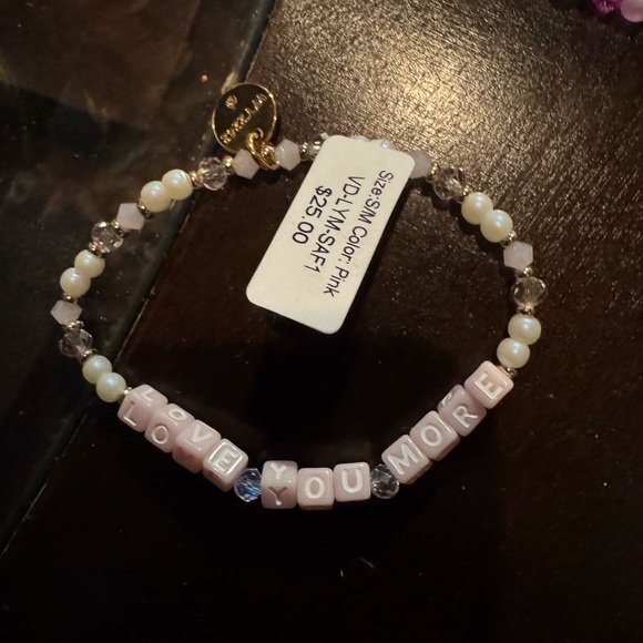 Little Words Project Jewelry - BNWT Little Words Project “Love You More” Beaded Bracelet